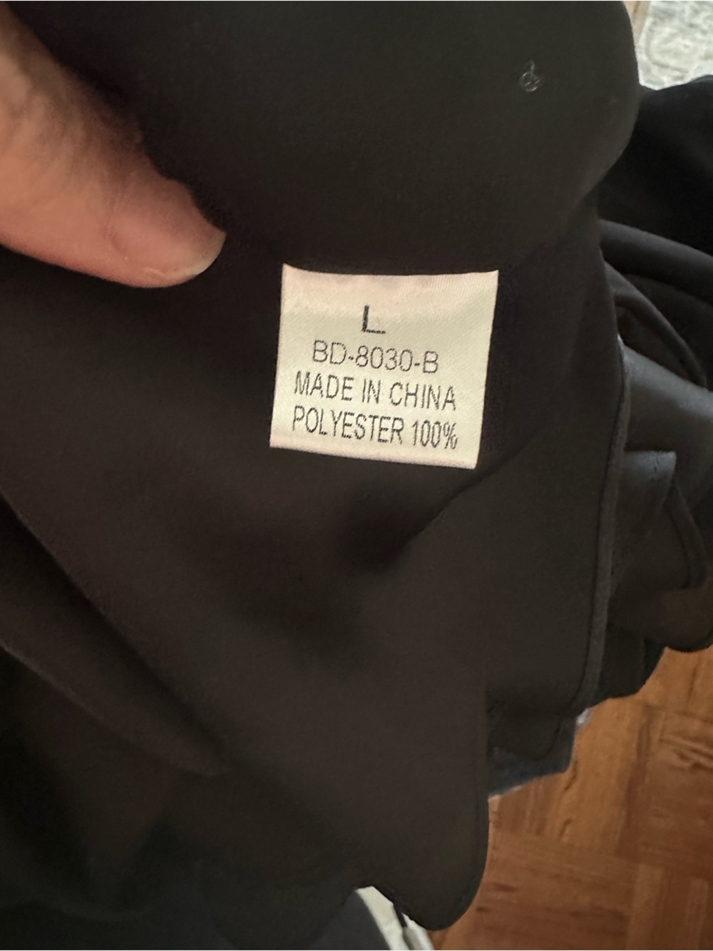 Aryn K Black Ruffle V-Neck Dress - Picture 4 of 4